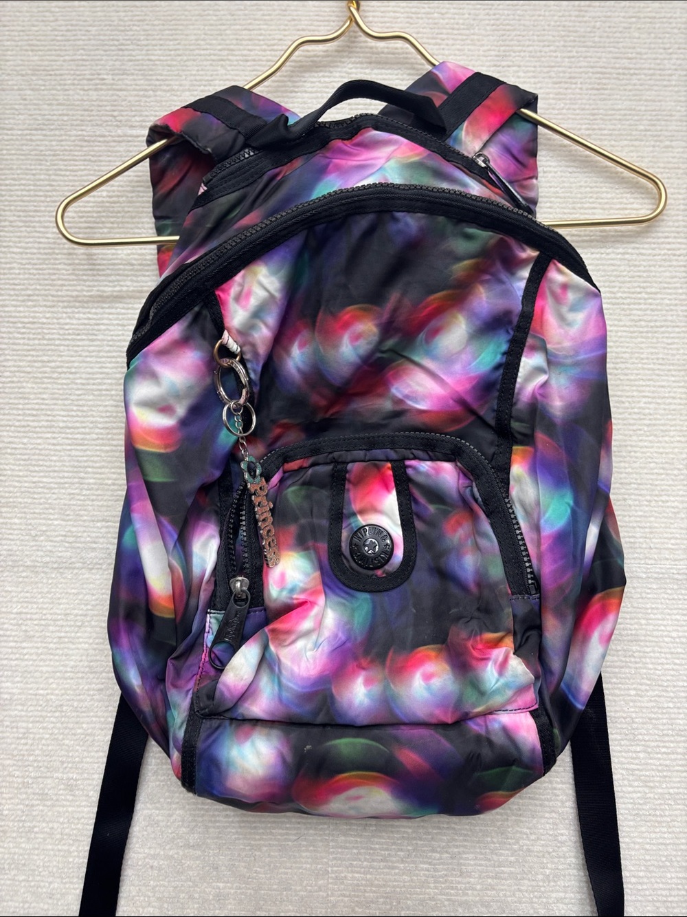 Kipling | Multicolor Women's Backpack - Vibrant Abstract Print